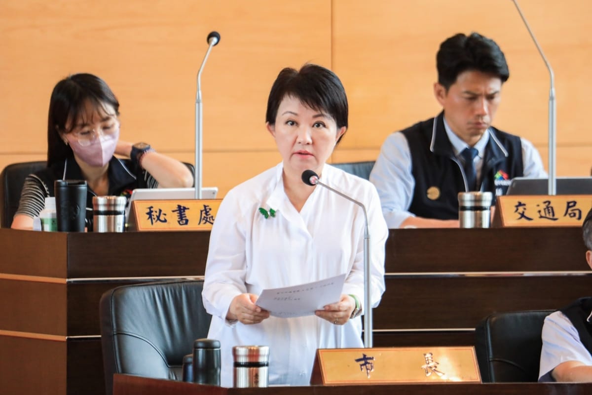 盧秀燕表示，違法的供應商立即解約移送法辦。 台中市政府/提供