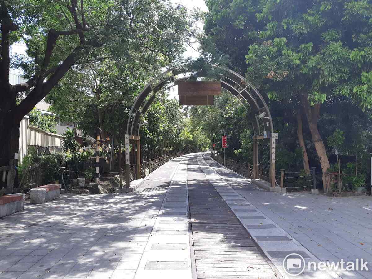 嘉義市嘉油鐵馬道是民眾重要的休憩場所。 圖：蔡坤龍/攝