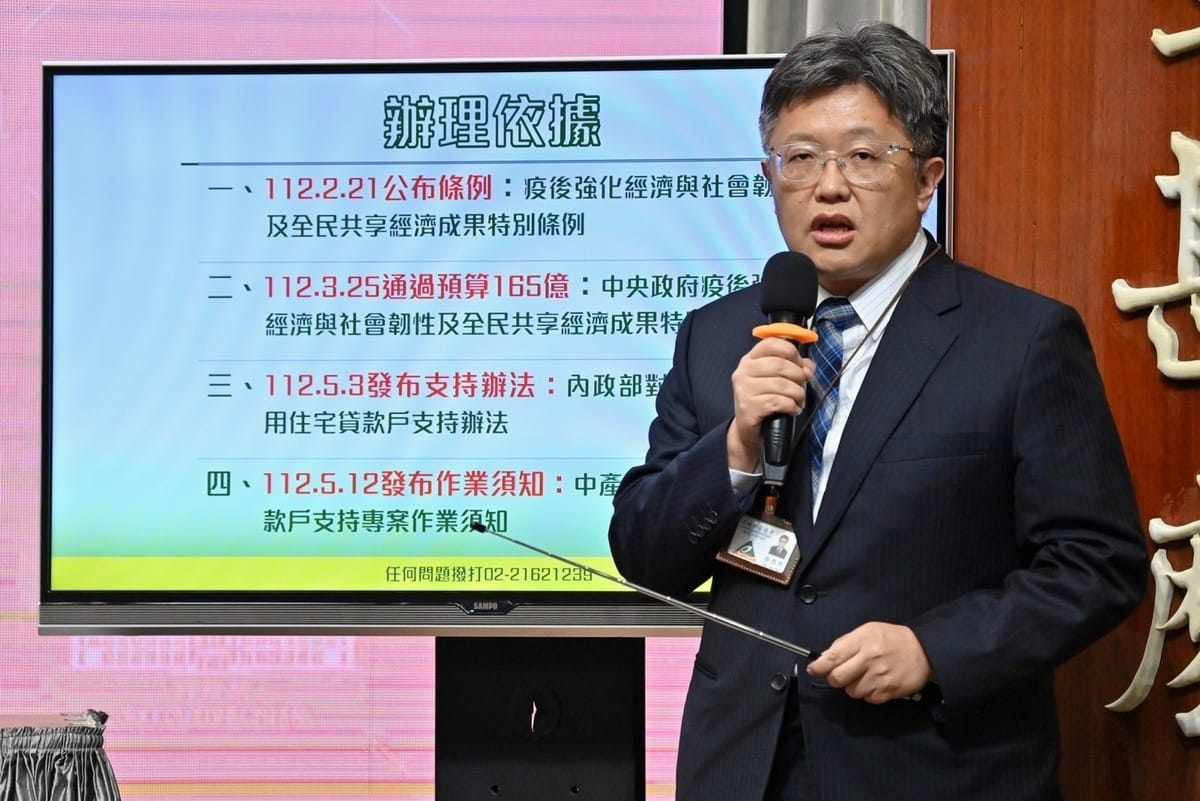 內政部營建署副署長徐燕興。 圖：行政院提供