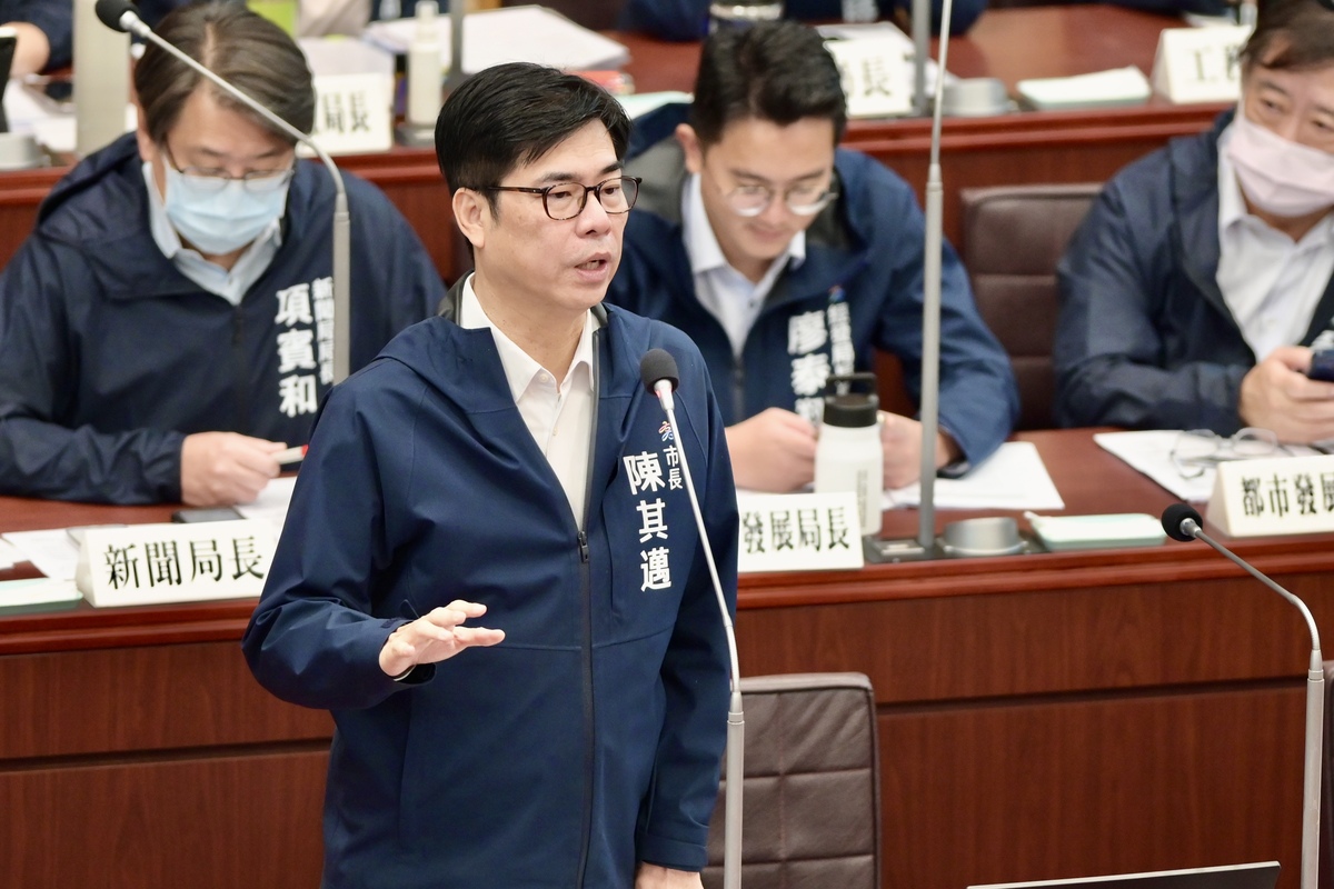 陳其邁重申將嚴辦炒作哄抬房價及黃牛票情事。 圖：高雄市政府提供（資料照片）