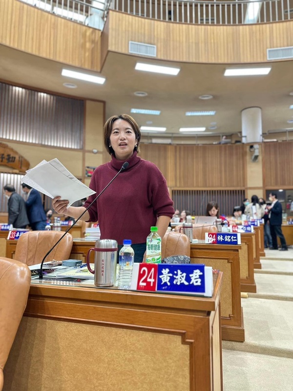 民進黨新北市議員黃淑君。 圖：黃淑君提供