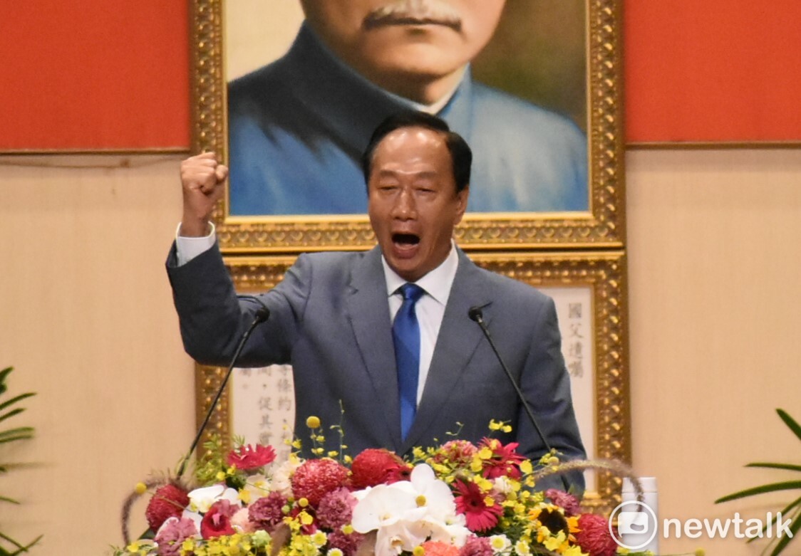 鴻海集團創辦人郭台銘。 圖：孫家銘/攝
