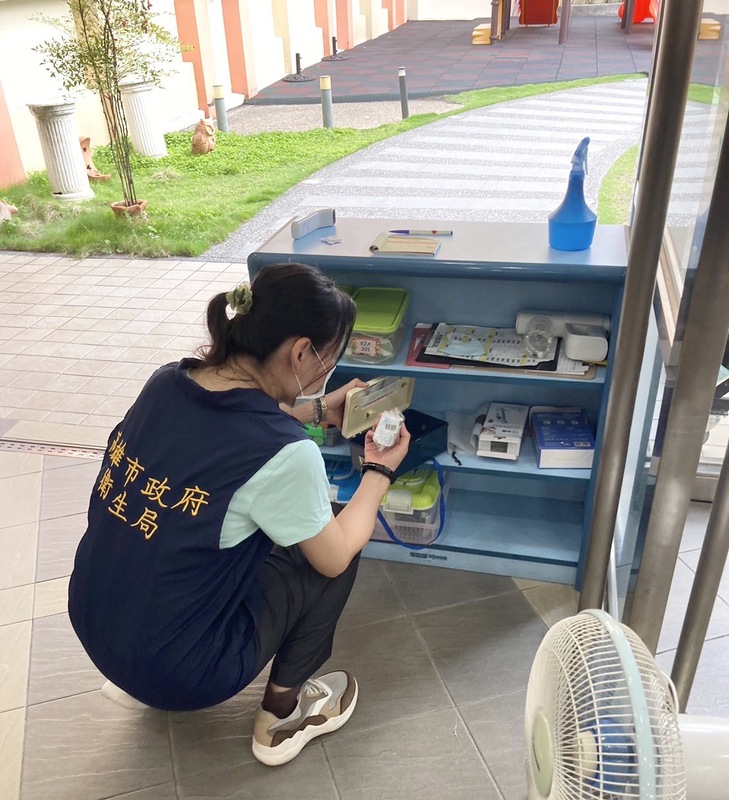 高市教育局、衛生局派員至幼兒園聯合稽查。 圖：高雄市教育局/提供