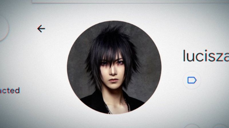BBC通過反向搜圖，找到了照片中叫Noctis Zang（臧新宇）的男人，是一個30歲的中國音樂人。 圖：翻攝臉書