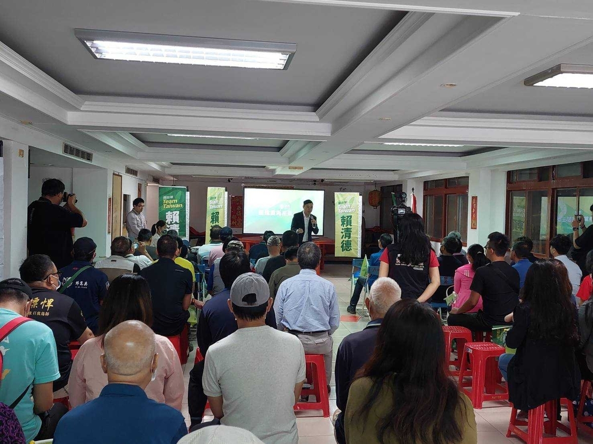 民進黨總統參選人賴清德今馬祖信賴台灣之友會成立。 圖：賴清德競辦提供