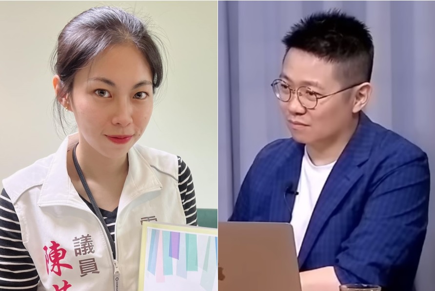 雲林縣議員陳芳盈13日直接點名朱凱翔涉及性騷，並公布另一受害者控訴信。 圖:陳芳盈臉書、不演了新聞台YouTube