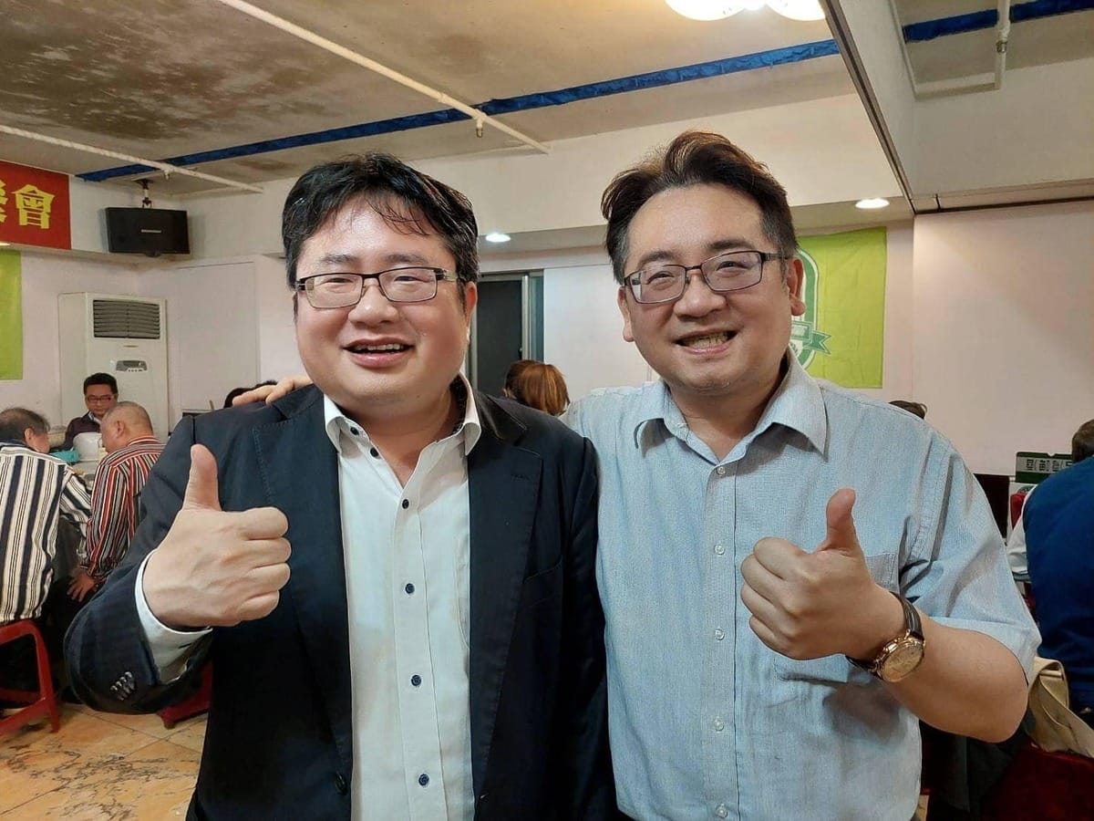 張宇韶暗地裡批評與他上同個節目的多位名嘴，包含矢板明夫(左)。 圖:張宇韶臉書