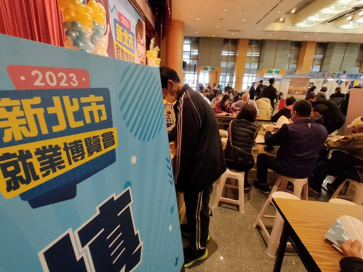 新北市夏季就業博覽會6月15日上午10時至下午2時，在新北市府6樓大禮堂登場。 圖：新北市勞工局/提供