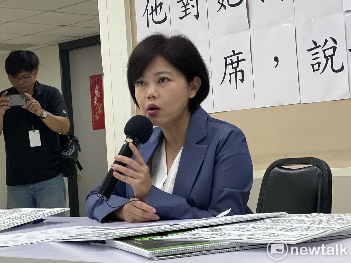 國民黨台北市議員游淑慧。 圖：周煊惠 / 攝