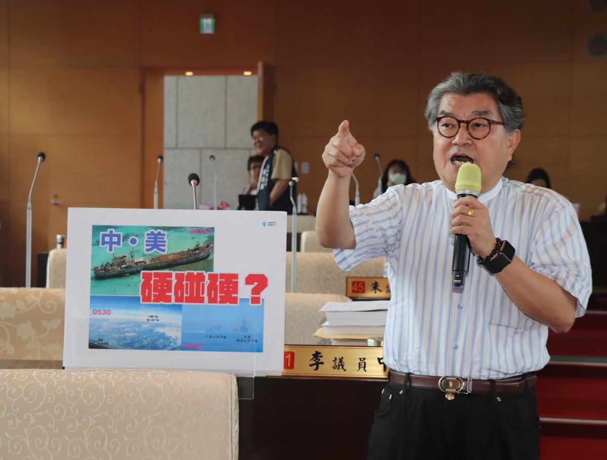 台中市議員李中希望盧秀燕市長未來如果有機會問鼎總統，一定要看懂歷史的發展脈絡，堅持中華民國，才能避免戰爭、保障國民的生命財產安全。 圖：市議員李中/提供