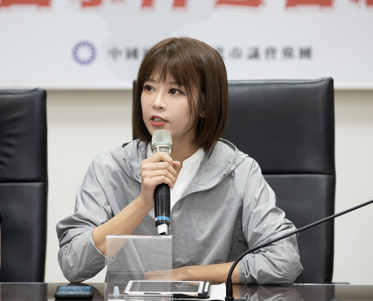 侯友宜競選工作室發言人江怡臻。 圖：侯友宜競選工作室/提通