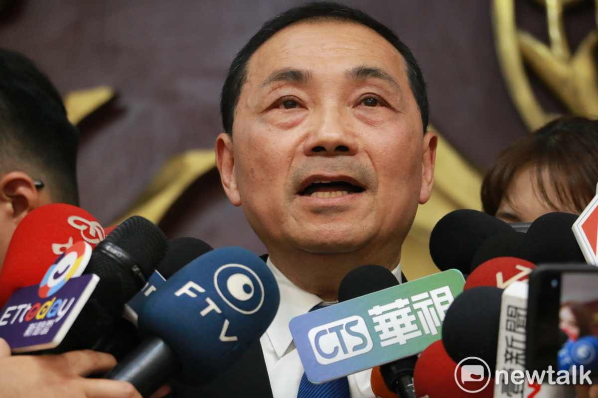 國民黨總統參選人侯友宜。 圖：林昀真 / 攝（資料照）