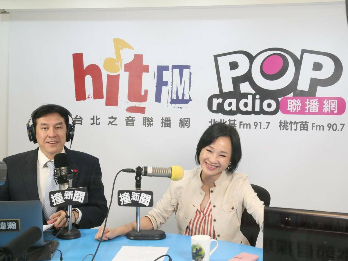 國民黨智庫執行長柯志恩接受《POP撞新聞》主持人黃暐瀚專訪 圖：《POP撞新聞》/提供