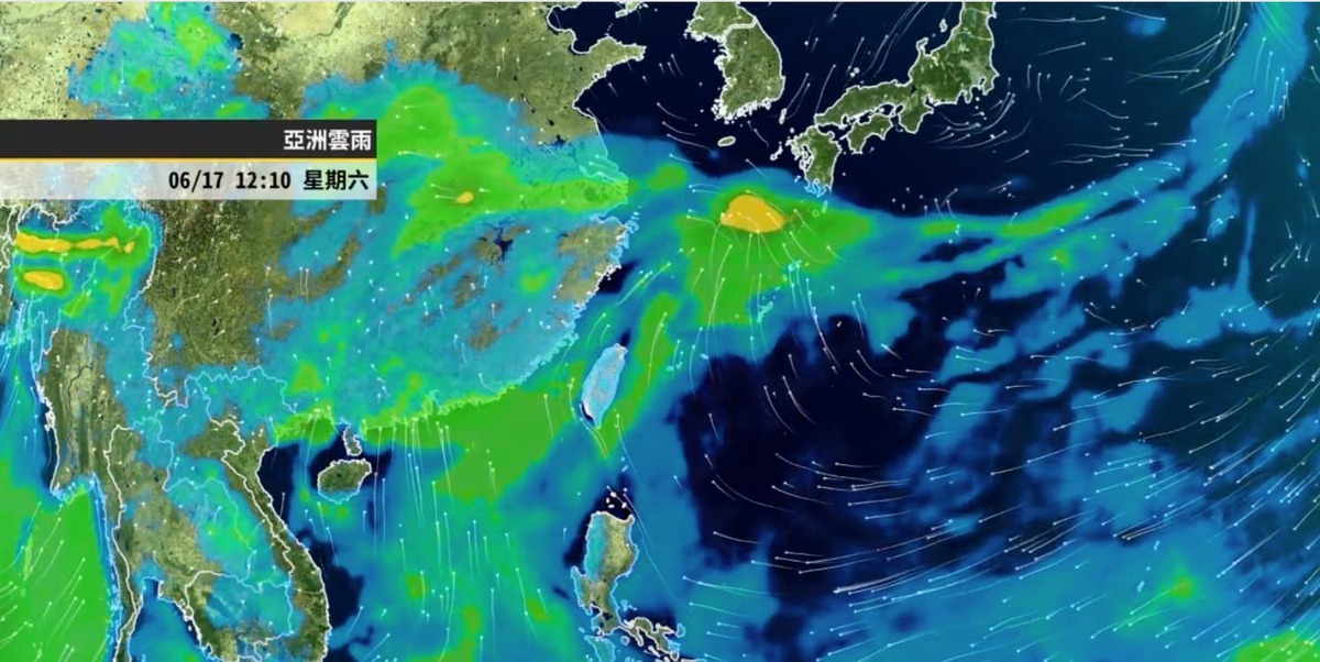 天氣風險公司分析師吳聖宇表示，明天起天氣型態有漸轉向夏天的趨勢。 圖：翻攝自天氣風險公司臉書