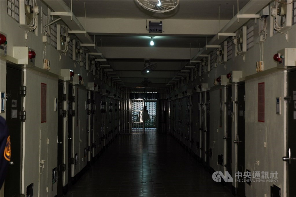 圖為台北看守所羈押舍房。（中央社檔案照片）