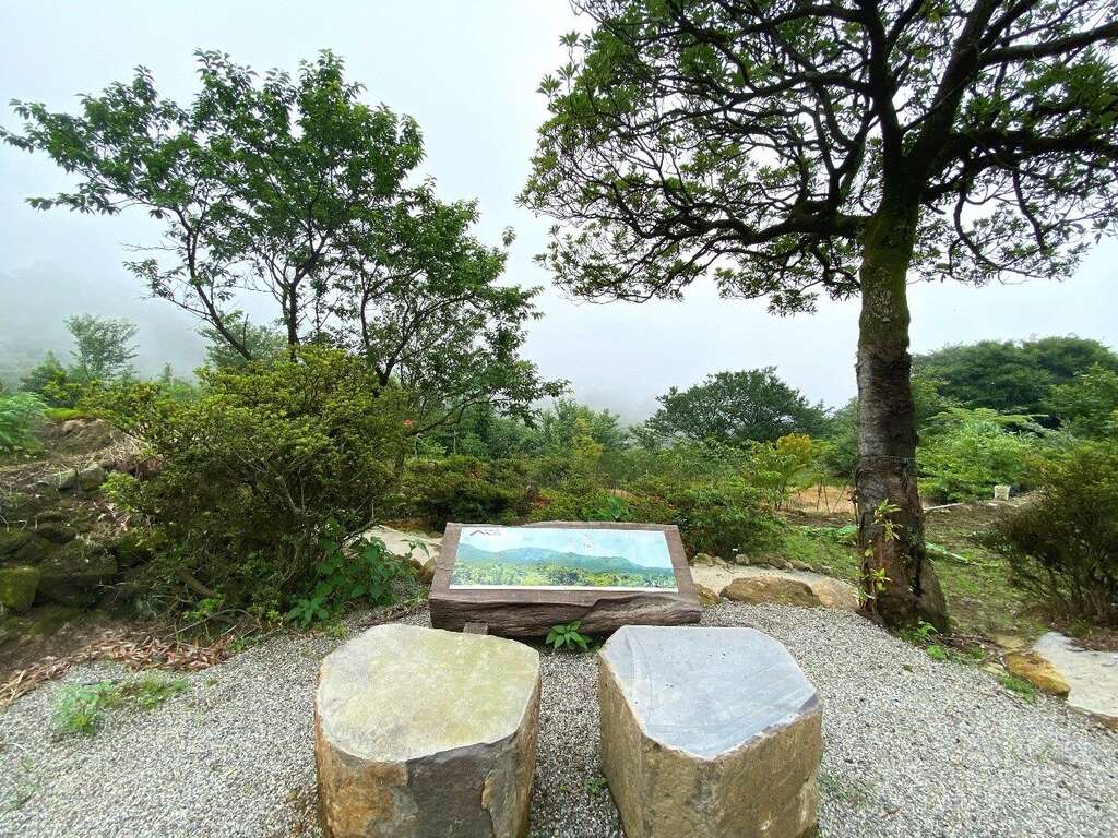 後山聚落–看山平台。 圖：台北市政府工務局大地工程處／提供