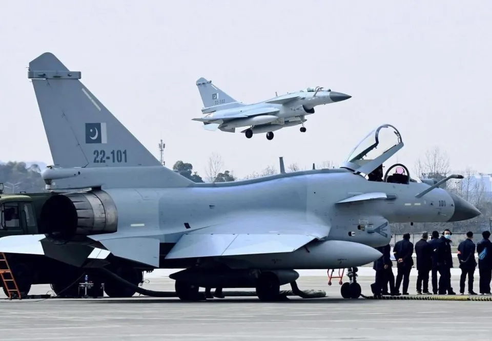 巴基斯坦空軍。 圖：翻攝自中國軍事專欄《虎觀天下》