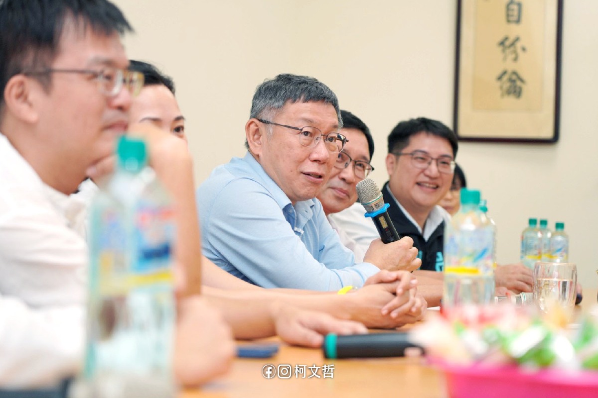 柯文哲表示，他會團結一切可團結力量，只要理念相符，願意為台灣努力付出，都是他合作的對象。 圖：翻攝柯文哲臉書