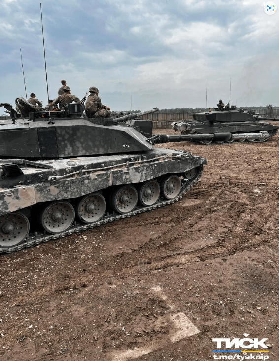 烏軍即將派出英國提供 14 輛的挑戰者-2 式主戰坦克(Challenger 2 MBT)。 圖：翻攝自騰訊網
