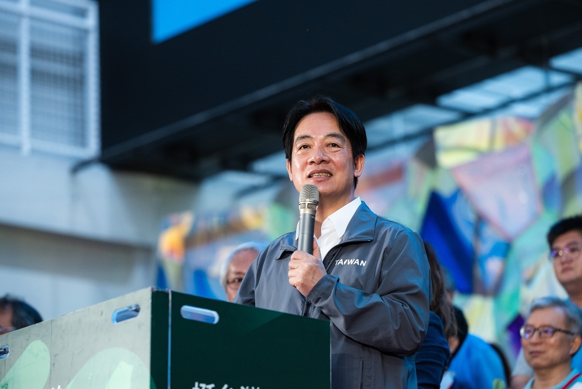 民主進步黨主席暨總統參選人賴清德今（17）日下午出席「花蓮縣信賴台灣之友會成立大會」。 圖：民進黨提供