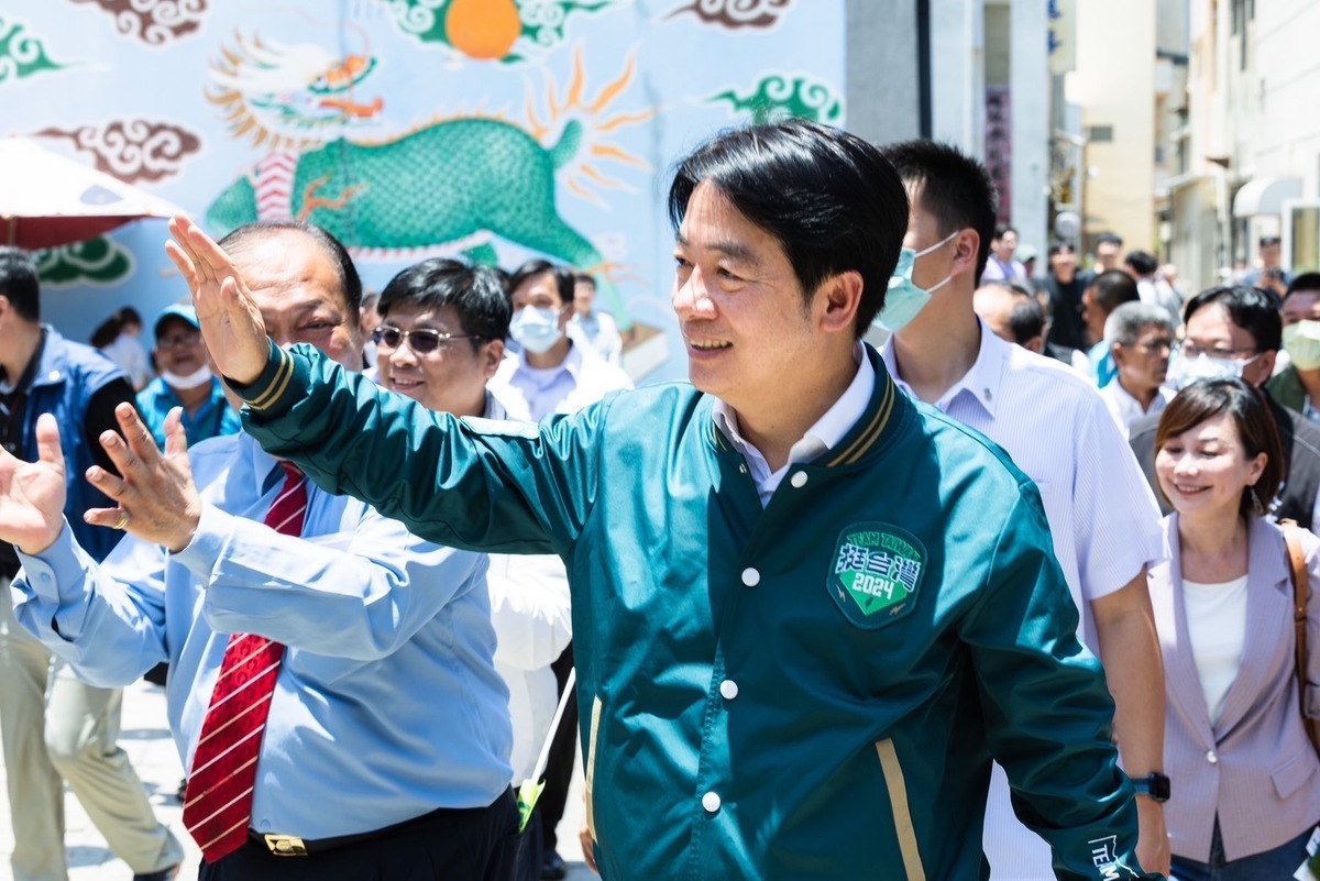 賴清德金綠色戰袍18日亮相 圖：賴清德競選辦公室提供