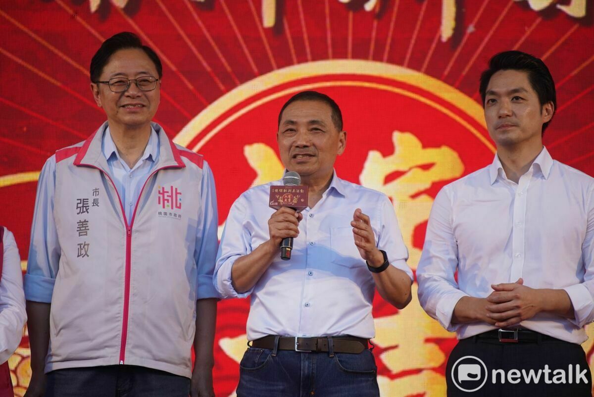 新北市長侯友宜表示，小時候最美好的回憶就是吃辦桌。 圖：林昀真/攝