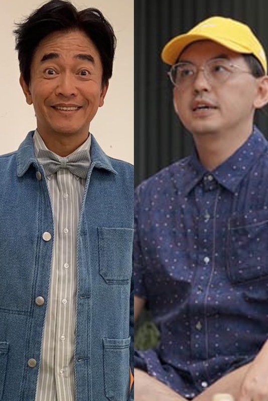 吳宗憲（左）揚言要對黃子佼（右）提告。 圖：翻攝自吳宗憲、黃子佼FB