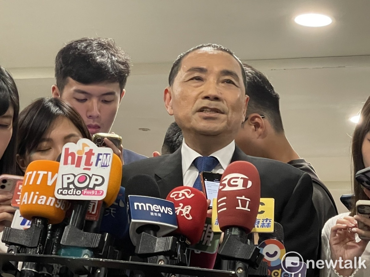 國民黨總統參選人侯友宜。 圖：林昀真 / 攝（資料照）