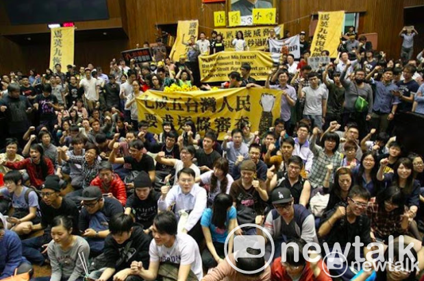 史書華表示，柯文哲在太陽花學運唯一扮演的角色，就是收割了所有學運的民意的量能跟聲望。 圖：新頭殼資料照