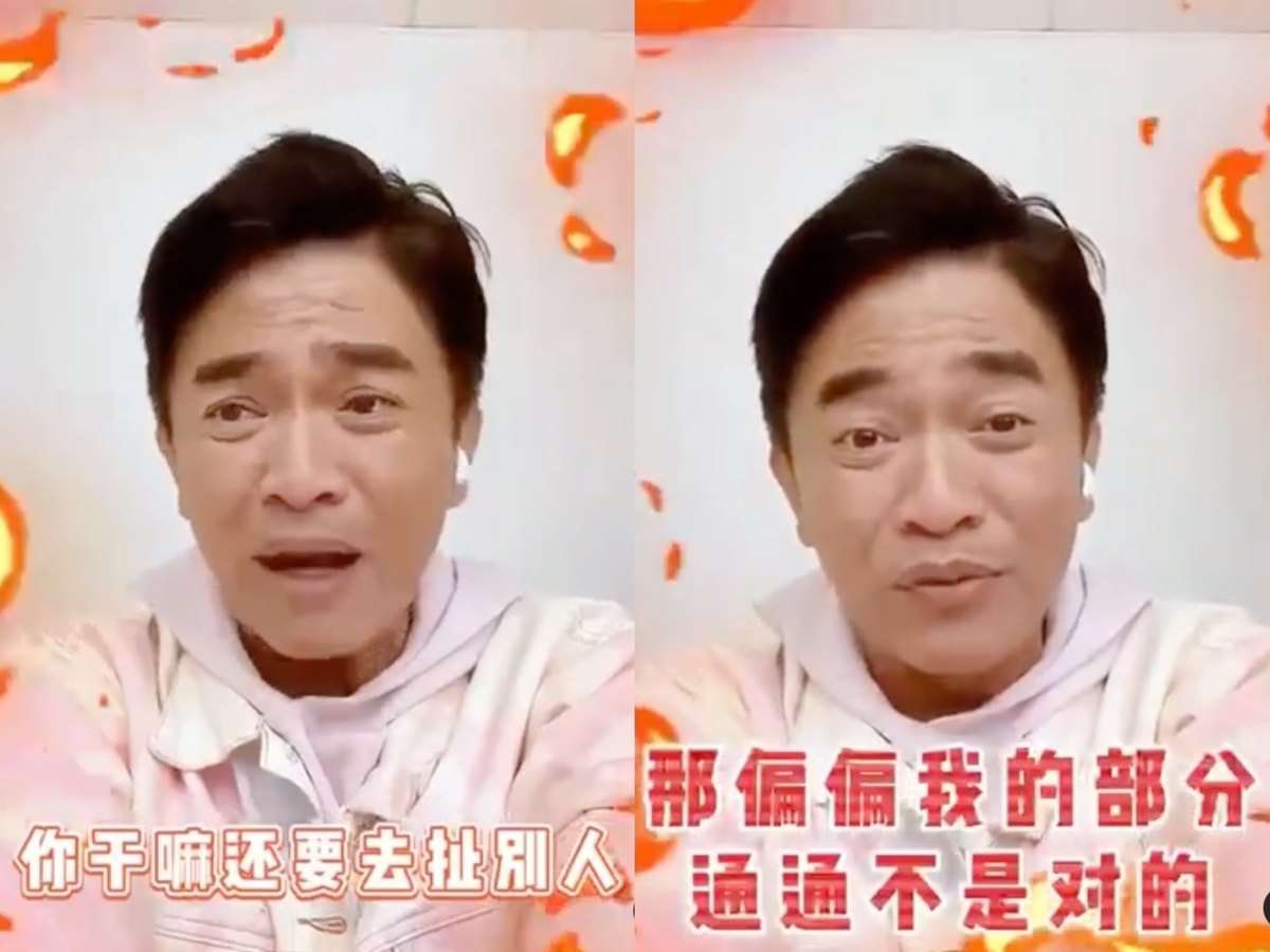 吳宗憲稍早發出一段影片，自拍向黃子佼喊話。 圖：翻攝自IG＠jacky_wu60