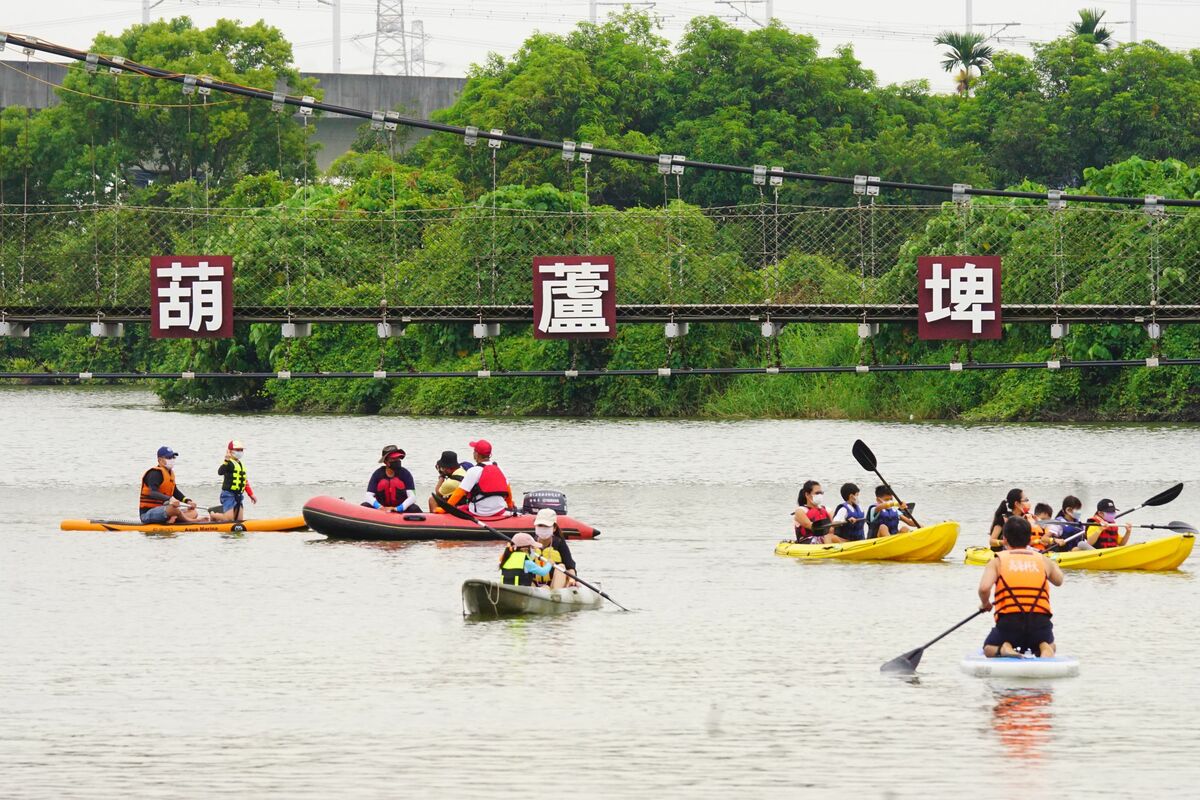 台南市水域遊憩體驗活動。 圖：台南市政府觀光旅遊局／提供