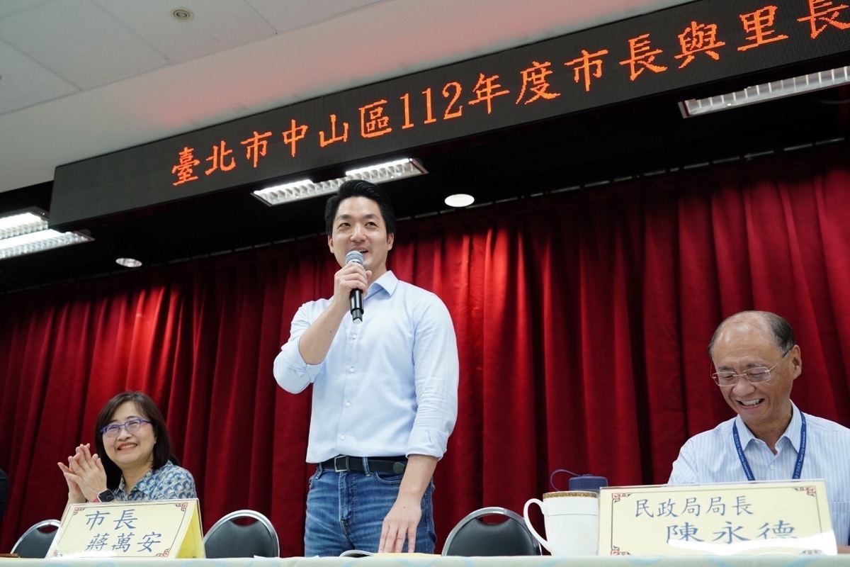 台北市長蔣萬安。 圖：台北市政府 / 提供