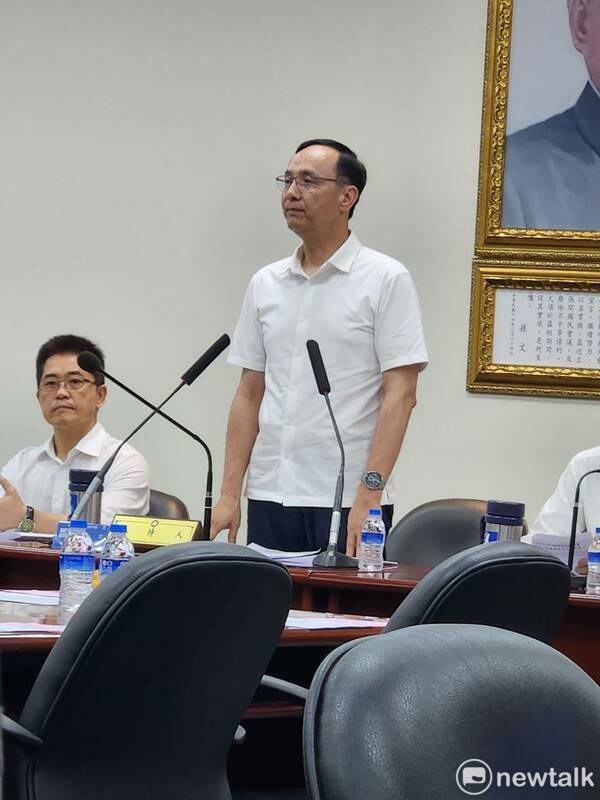 國民黨主席朱立倫。 圖：黃建豪/攝（資料照）