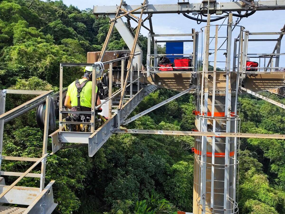 今年度大修及相關必要測試等作業共歷時14天，以確保系統安全無虞才從新上路。 圖：取自貓空纜車網站