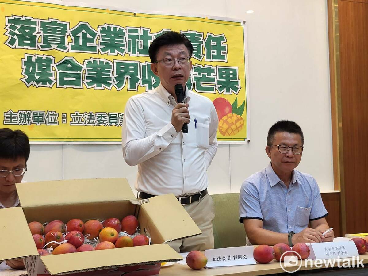 民進黨立委郭國文。 圖:陳佩君/攝