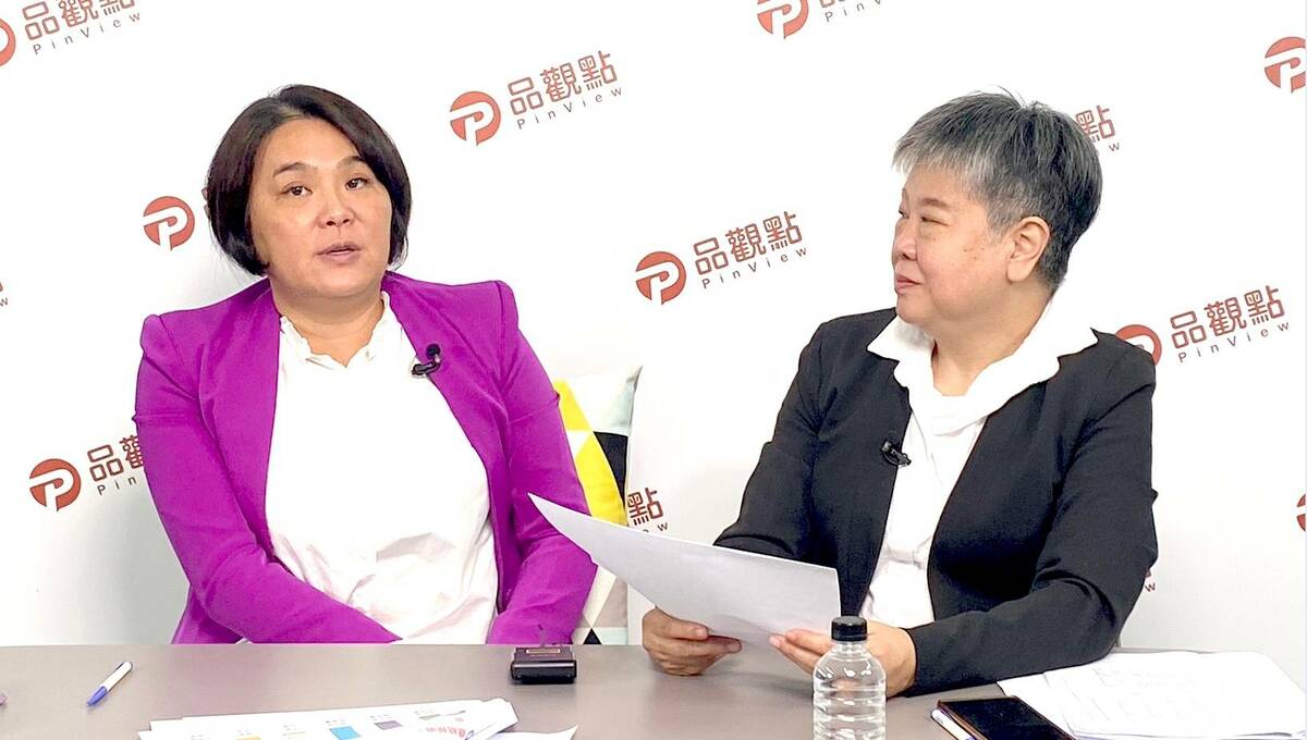 國民黨立委陳玉珍接受黃光芹專訪。 圖：品觀點《觀點芹爆戰》/提供