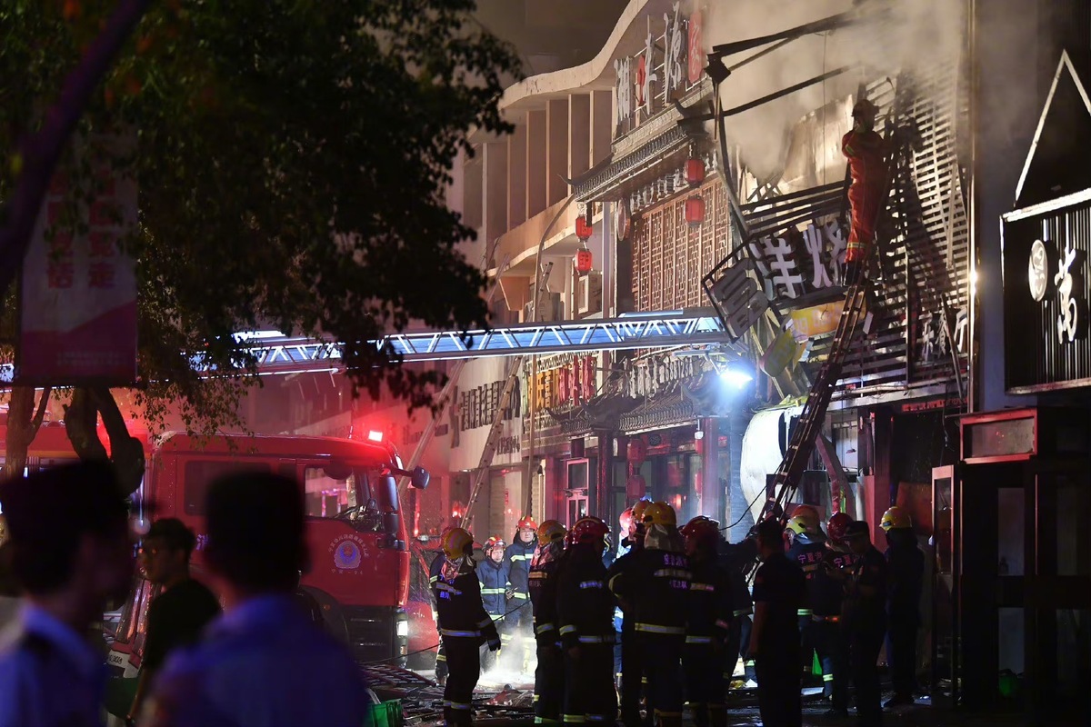 據今（22）日寧夏回族自治區黨委通報，目前已有 31人死亡，7人仍在救治中。 圖：翻攝自新華社