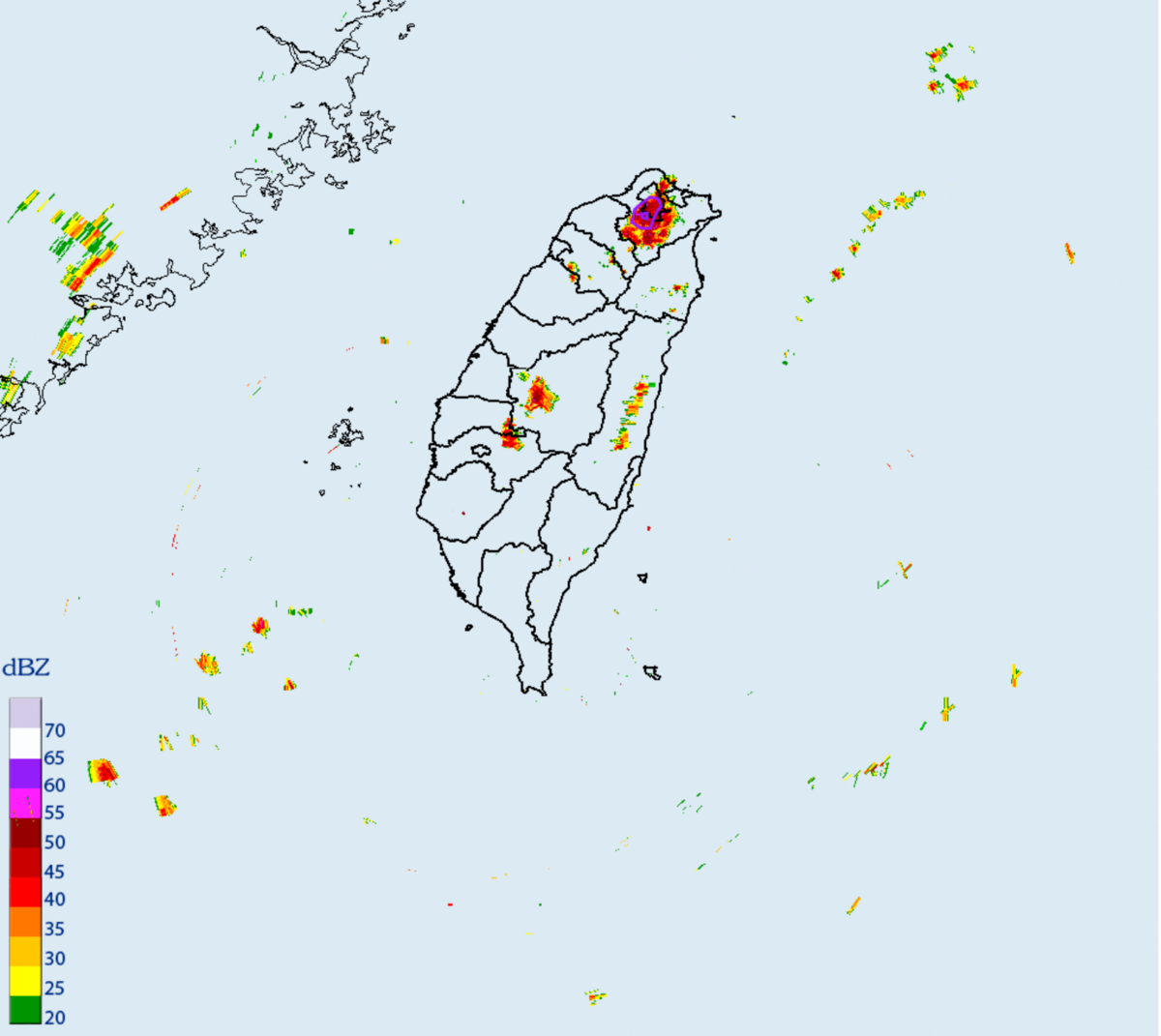 氣象局針對新北市發布大雷雨即時訊息。 圖：翻攝自中央氣象局網站