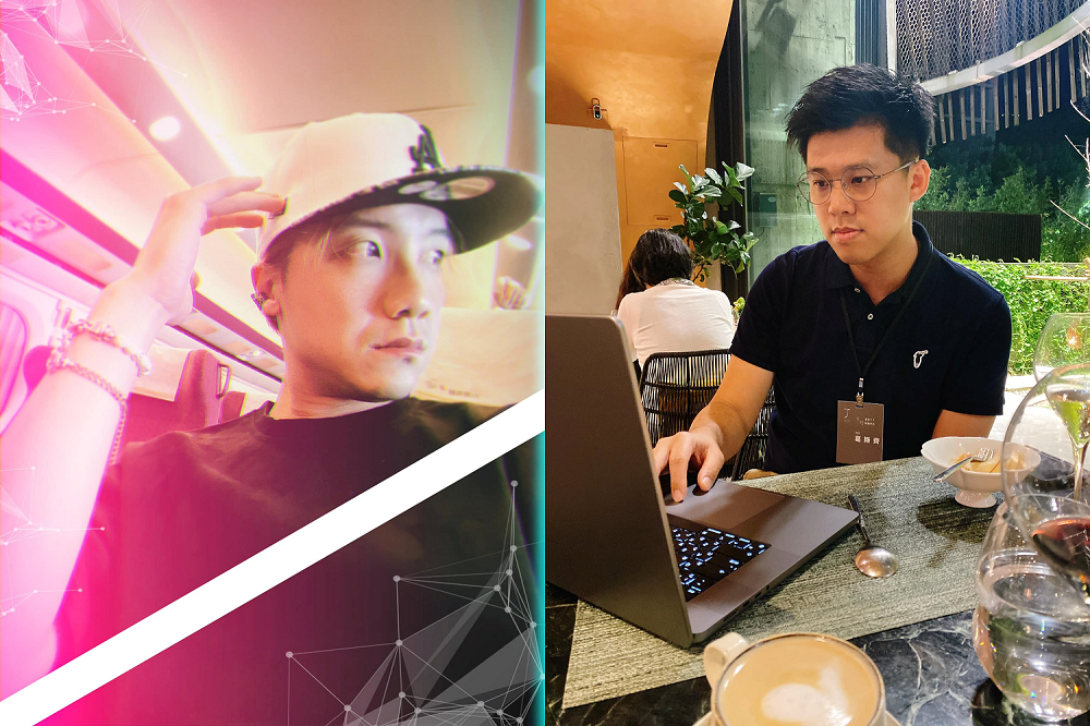 葛斯齊傳出失蹤，AV導演圤智雨透露他已經不在台灣。 圖：取自圤智雨臉書、葛斯齊臉書