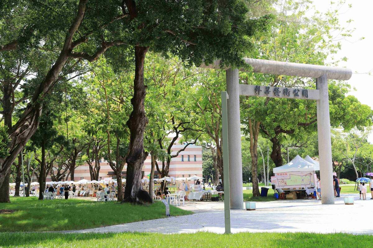 嘉義縣朴子藝術公園全新啟用。 圖：嘉義縣政府/提供
