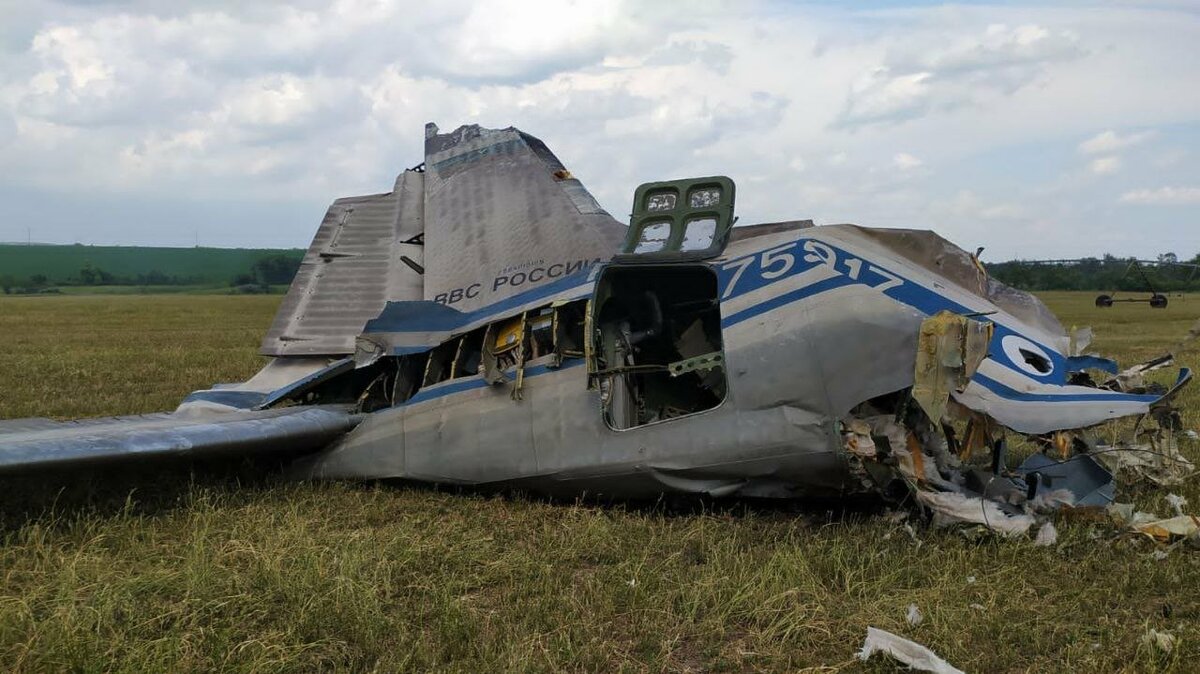 遭瓦格納擊落的Il-22M系列戰機，造成俄軍重大損失。  圖：翻攝自推特@Osinttechnical