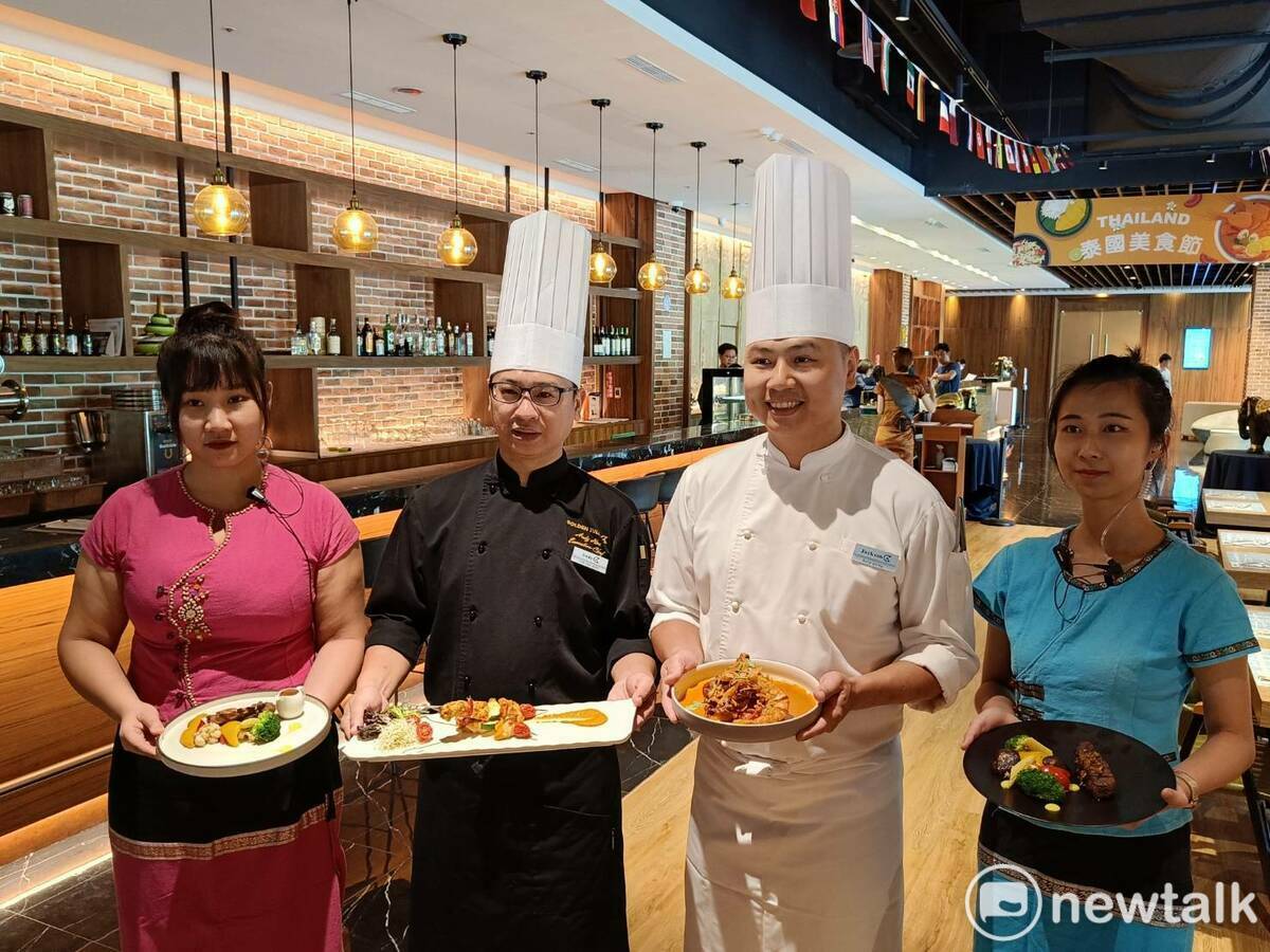 震大金鬱金香酒店推出泰國美食季。 唐復年/攝