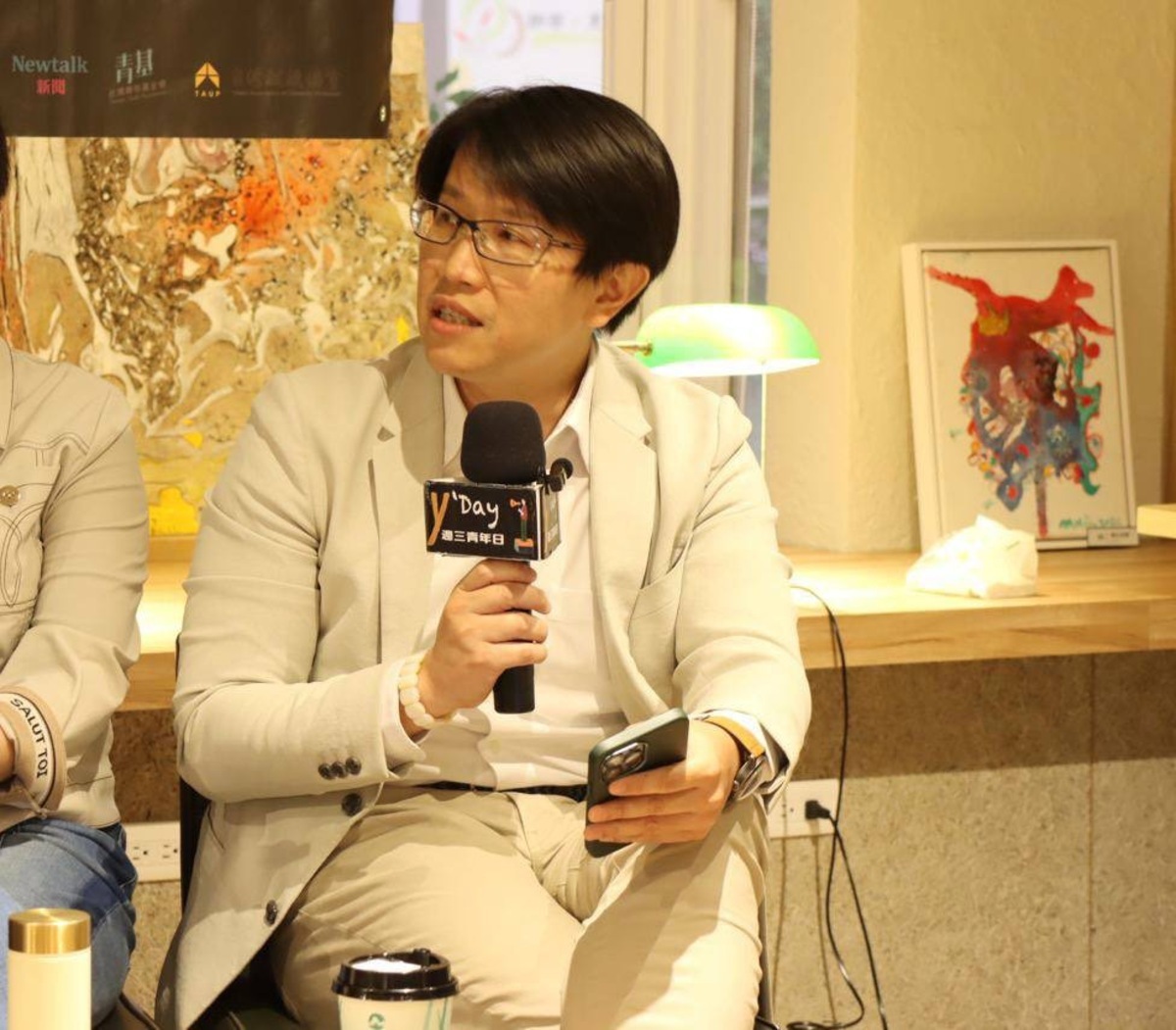 台灣智庫副執行長董思齊參與Y's Day「週三青年日」活動。 圖：Y's Day「週三青年日」提供