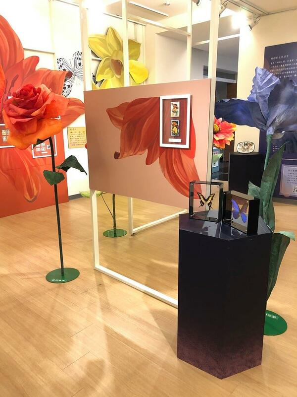 7月4日至明年1月7日郵政博物館台北館特展室舉辦「植感生活－植物郵票與押花特展」。 圖：翻攝自郵政博物館臉書