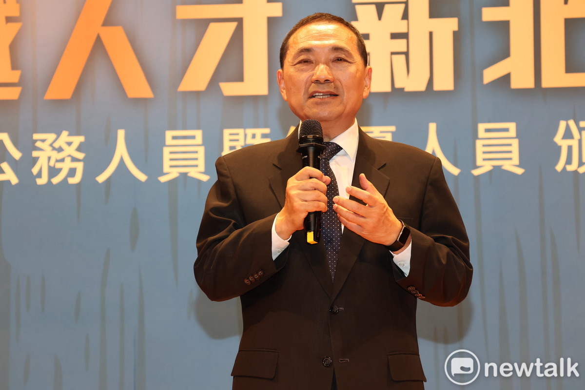 新北市長、國民黨總統參選人侯友宜。 圖：林昀真/攝（資料照）