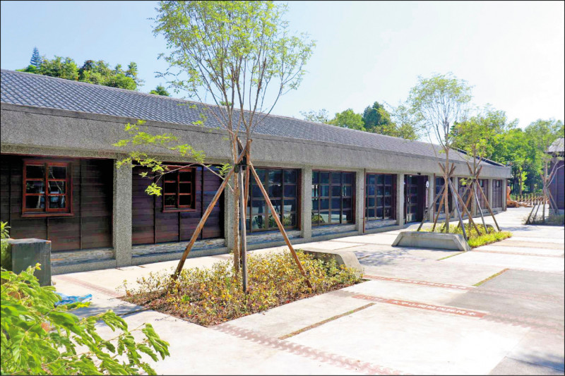 羅東林業文化園區成立新遊客中心，採用七種國產材融入設計，將於7月1日正式啟用。 圖：羅東林區管理處／提供