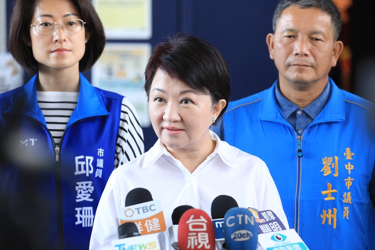 侯友宜批補助私校學費是撒幣，盧秀燕則說個人支持，誰當選都應該實施。 台中市政府/提供