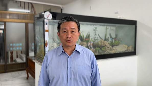 王定宇強調，布雷系統是針對中共解放軍攻台時才快速布雷，「不攻台就不會布雷」，質疑放出假訊息攻擊的人，是裝睡叫不醒，還是在替解放軍侵台掃除障礙？ 圖：截自王定宇提供影片