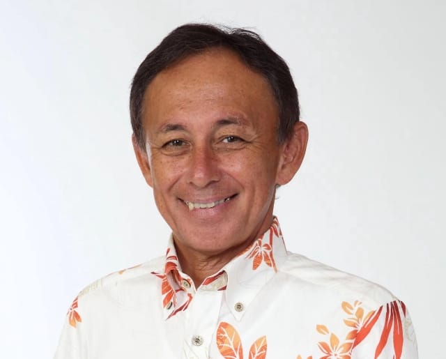 沖繩知事玉城丹尼。 圖 : 翻攝自環球網