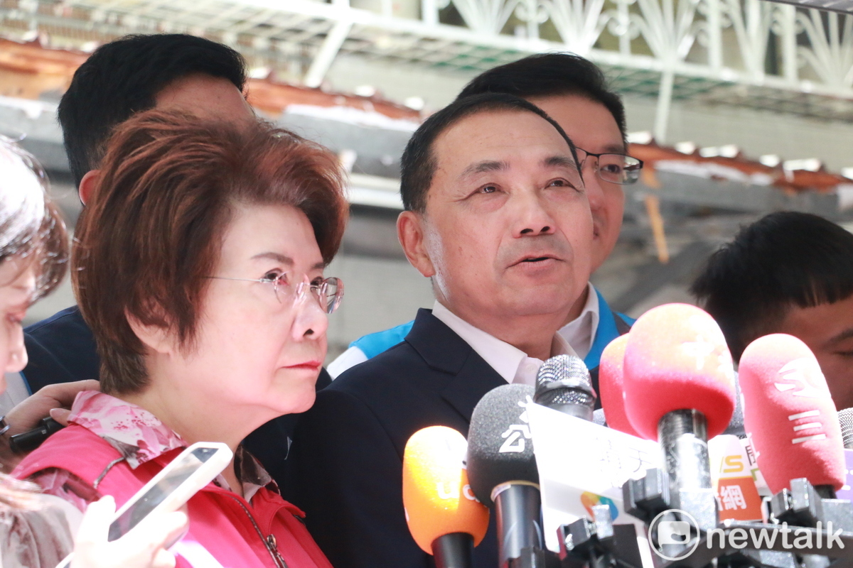 侯友宜公開批評柯文哲8年台北市長任期沒有蓋1條捷運。 圖：林昀真/攝